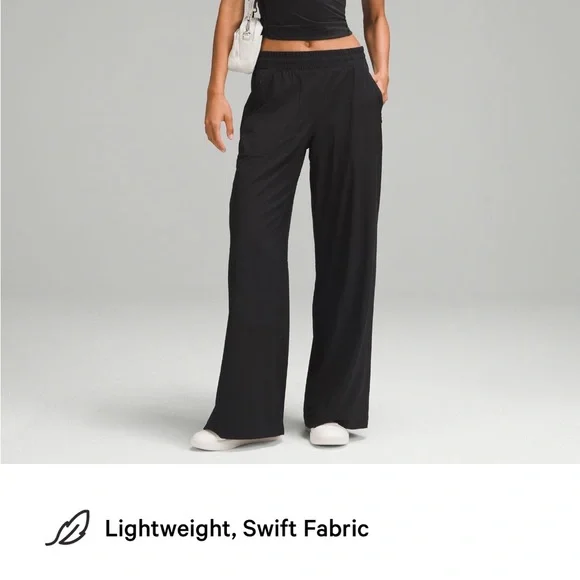 Lululemon Swift Mid-Rise wide leg pant. - Picture 2 of 14